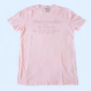 Abercrombie & Fitch Light Pink Short Sleeve Tee